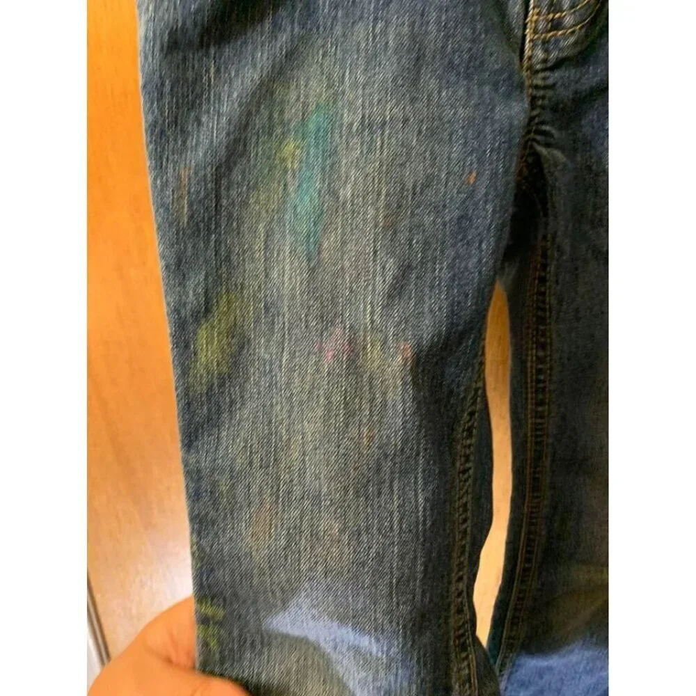 Childrens Place Bootcut Denim Blue Jeans Size 6X/7 Girls